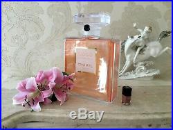 Rare Giant Factice 3,5 Litres Chanel Coco Mademoiselle Store Display (empty)