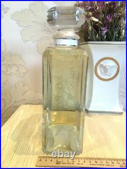 Rare Giant Glass Factice Chanel N°5 L'eau Store Display (2 Liters /not Perfume)