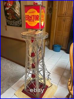 Rare Gilbert Erector Set Hall Of Science Store Display Revolving Drilling Rig