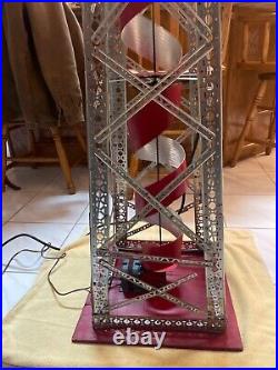 Rare Gilbert Erector Set Hall Of Science Store Display Revolving Drilling Rig