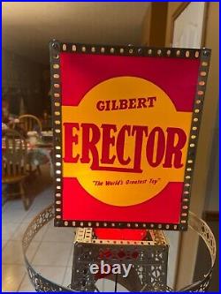 Rare Gilbert Erector Set Hall Of Science Store Display Revolving Drilling Rig