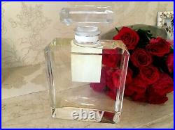 Rare Glass Giant Factice Chanel N°5 L'eau Store Display (2 Liters)