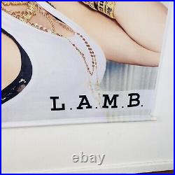 Rare! Gwen Stefani Store Display Banner LAMB Large 38 X 28