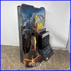 Rare HALO 3 MASTER CHIEF STANDEE GAME STORE Counter DISPLAY XBOX Store Display
