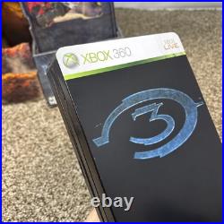 Rare HALO 3 MASTER CHIEF STANDEE GAME STORE Counter DISPLAY XBOX Store Display