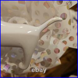 Rare HTF Collectible VS PINK White Bow With Dog Holiday Store Display Prop
