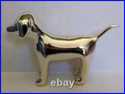 Rare HTF Collectible VS Pink Gold Metallic Hard Dog Store Display Prop Employee