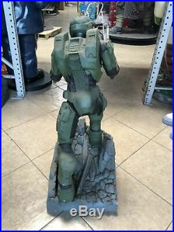 Rare Halo 2 Master Chef Life Size Statue 3ft Store Display Unreleased