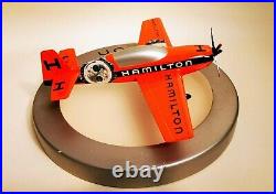 Rare Hamilton Watch Extra Racing Plane Display WithBase & Oris Display Spring3