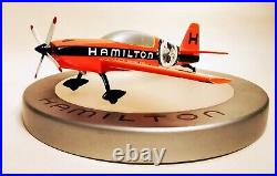 Rare Hamilton Watch Extra Racing Plane Display WithBase & Oris Display Spring3