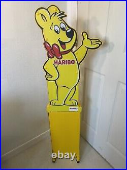 Rare Haribo Bear 50 High Double Sided Floor Stand-Alone Candy Display