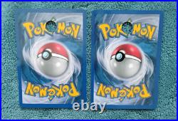 Rare Hoppip and Pichu eReader cards hole punched for store kiosk display. Never