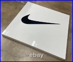 Rare Huge 3ft X 3ft Nike Swoosh Store Display Wall Sign Fixture Plastic Vhtf