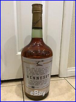 Rare Huge Vintage Hennessy Bottle Cognac Display Advertising Liquor Store Promo