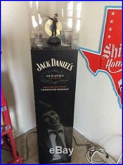 Rare Jack Daniels Frank Sinatra Select Liquor Store Display Case Plus