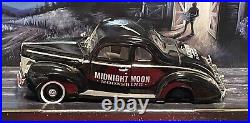 Rare Junior Johnson Ford Coupe Midnight Moon 118 scale Signed With Store Display