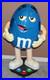 Rare LARGE 40 Blue M&M Store Candy Display Character
