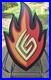 Rare LIGHT UP! Game Crazy Flame Sign Store Display Hollywood Video OUTDOOR