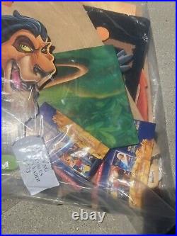 Rare LION KING 2 Simbas Pride DISNEY VIDEO STORE DISPLAY STAND UP VHS BOX Sign