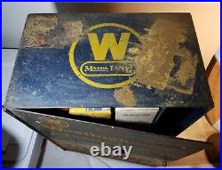 Rare Large Antique Westinghouse Mazda Lamps Car Bulbs Display Rack Tester Inside