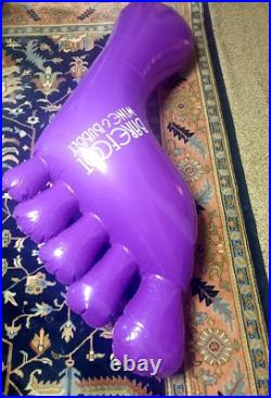Rare Large Barefoot wine & Bubbly inflatable store display