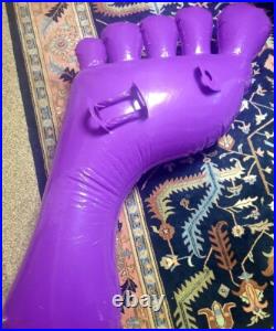 Rare Large Barefoot wine & Bubbly inflatable store display