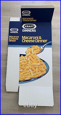 Rare Large Kraft Macaroni And Cheese Dinner Box Store Display 3 Ft Tall