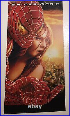 Rare Large, Marvel, Spiderman 2 Blockbuster video store display poster 2004 Nice