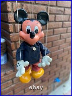 Rare Large Pelham Puppet Mickey Mouse Store Display Vintage C1950