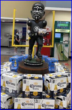 Rare Las Vegas Raiders Violator Corona Football Bobblehead Beer Store Display