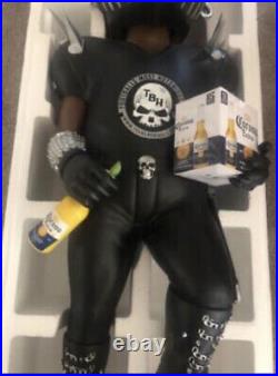 Rare Las Vegas Raiders Violator Corona Football Bobblehead Beer Store Display