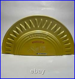 Rare Le Creuset Store Merchandiser Display Soleil Sun with Original Label