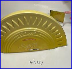 Rare Le Creuset Store Merchandiser Display Soleil Sun with Original Label