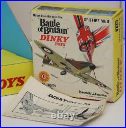 Rare Meccano Dinky Toys Batlle Of Britain Store Display With Spitfire And Stuka