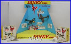 Rare Meccano Dinky Toys Batlle Of Britain Store Display With Spitfire And Stuka