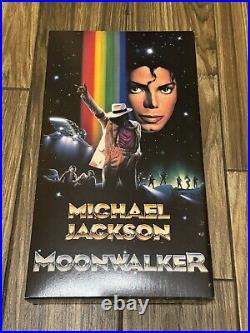 Rare Michael Jackson Moonwalker VHS Release Promotional XL Box Store Display