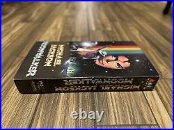 Rare Michael Jackson Moonwalker VHS Release Promotional XL Box Store Display