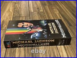 Rare Michael Jackson Moonwalker VHS Release Promotional XL Box Store Display