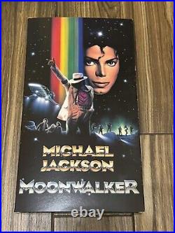 Rare Michael Jackson Moonwalker VHS Release Promotional XL Box Store Display