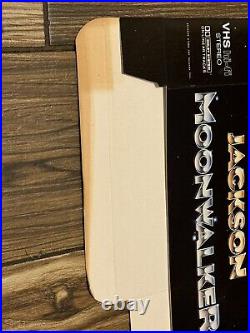 Rare Michael Jackson Moonwalker VHS Release Promotional XL Box Store Display