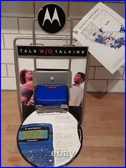 Rare Motorola Talkabout Advertising Store Display beeper pager Nokia Apple