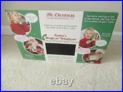 Rare Mr Christmas Santa Magical Telephone Store Display