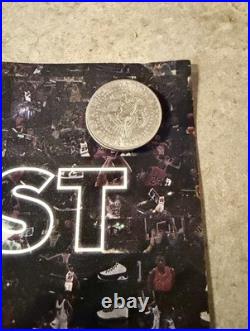 Rare NBA 2K11 Michael Jordan Promotional GameStop Store Display Poster 17x22