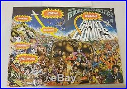 Rare NOS 1967 Wham-O Giant Comic Book Cardboard Promo Store Display and Poster