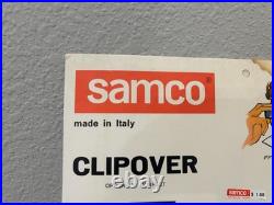 Rare! NOS 60s Vintage SAMCO Clip over Sunglasses Store Display Made In Italy Rare! NOS 60s Vintage SAMCO Clip over Sunglasses Store Display Made In Italy