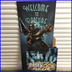 Rare New 5 Ft New BioShock STANDEE GAME STORE DISPLAY XBOX 360 Life Size