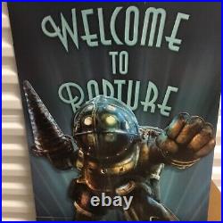Rare New 5 Ft New BioShock STANDEE GAME STORE DISPLAY XBOX 360 Life Size