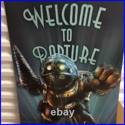 Rare New 5 Ft New BioShock STANDEE GAME STORE DISPLAY XBOX 360 Life Size Rare New 5 Ft New BioShock STANDEE GAME STORE DISPLAY XBOX 360 Life Size