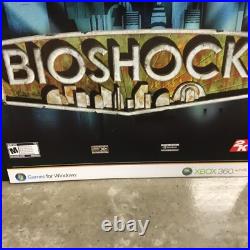 Rare New 5 Ft New BioShock STANDEE GAME STORE DISPLAY XBOX 360 Life Size Rare New 5 Ft New BioShock STANDEE GAME STORE DISPLAY XBOX 360 Life Size
