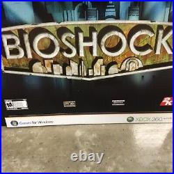 Rare New 5 Ft New BioShock STANDEE GAME STORE DISPLAY XBOX 360 Life Size